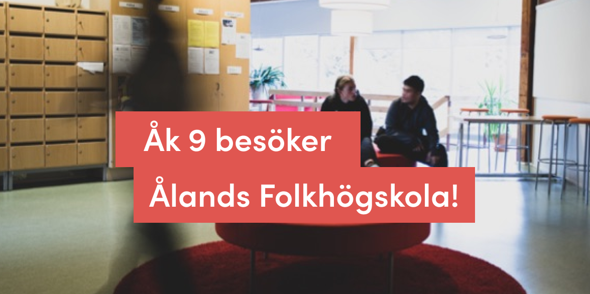 Åk 9 besöker Folkis!